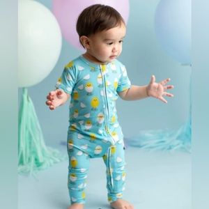 Bums & Roses Chick Magnet Romper Sz: 6-9